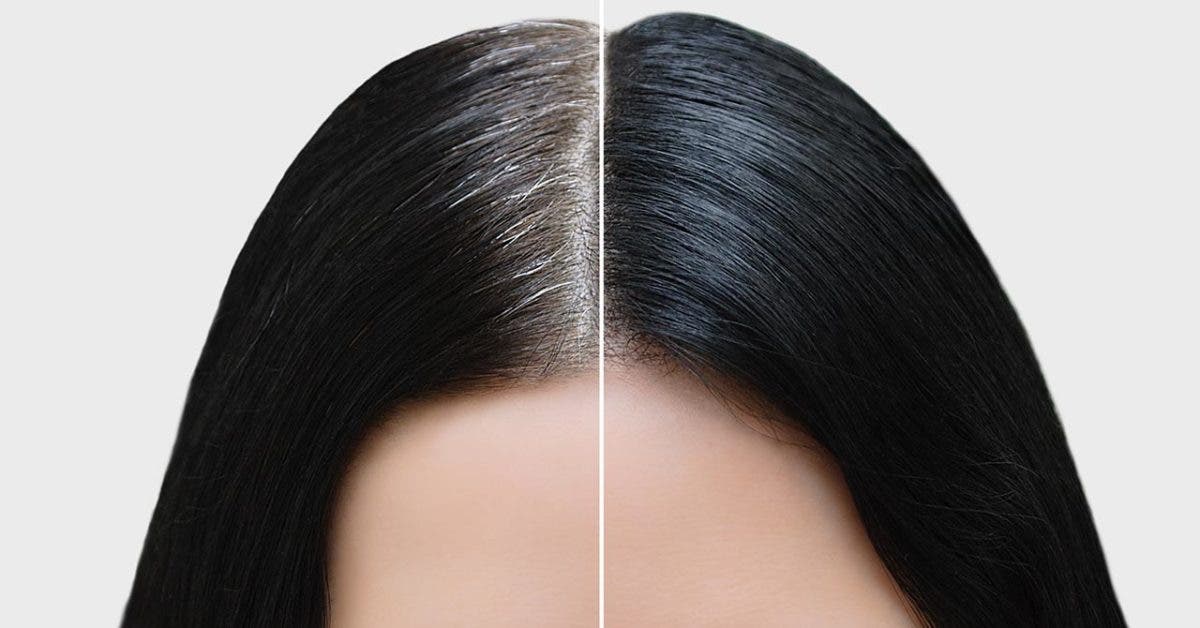 coloration keratine keratin cheveux gris
