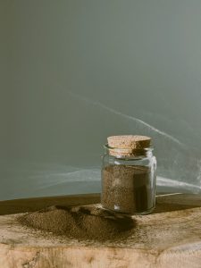 melaline melatine poudre mouton laine noire lumiere et soleil