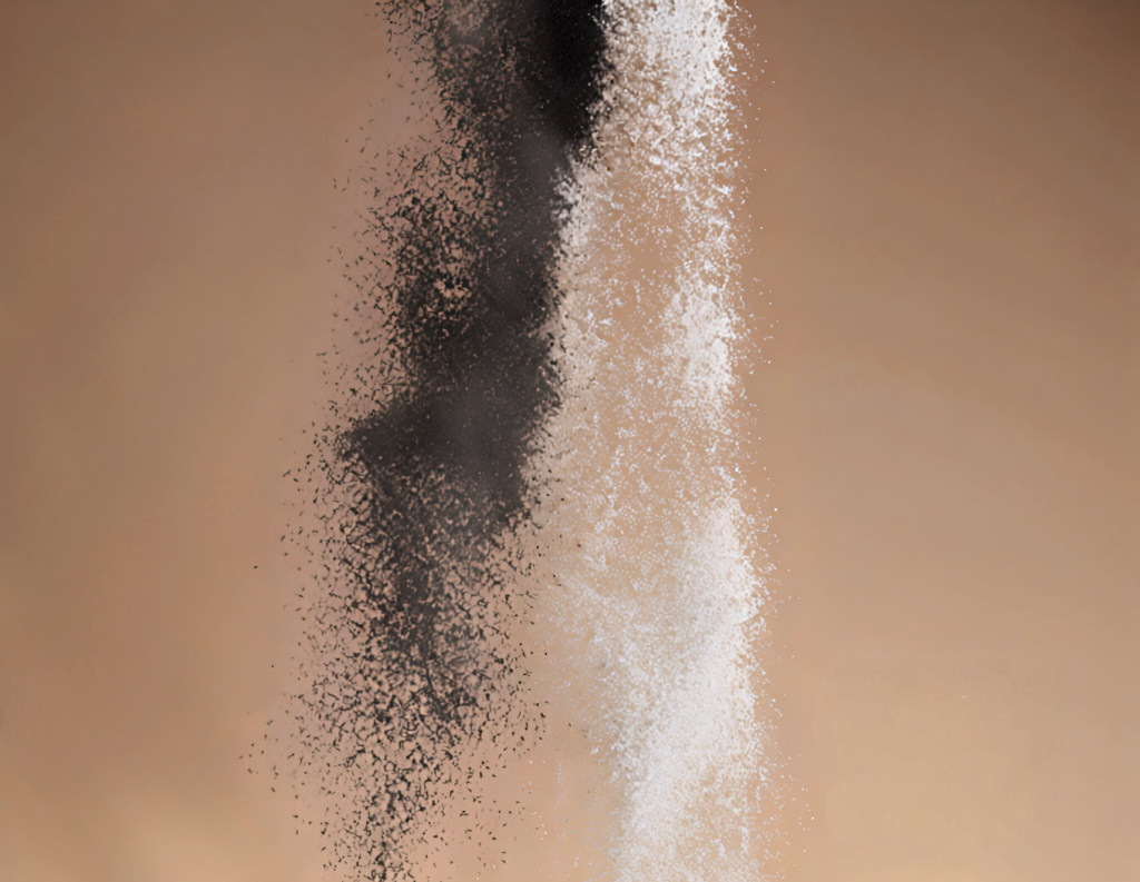 poudre keratine et melaline